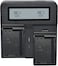 DMK Power DMK-DC03 EN-EL15 Fast Dual Digital Battery Charger Compatible with Compatible with Nikon D7500 1 V1 D500 D600 D610 D750 D800 D810 D810A D850 D7000 D7100 D7200 Digital SLR Cameras