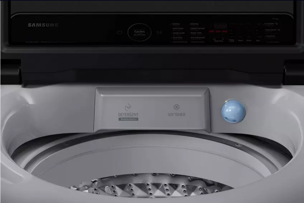 SAMSUNG Top Load Washing Machine, 12 Kg, Grey - WA12CG5786BYYL - (Installation Not Included)