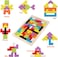 Coogam Coogam Wooden Tetris Puzzle Brain Teasers Toy Tangram Jigsaw Intelligence Colorful 3D Russian Blocks Game Stem Montessori Educational Gift For Baby Kids (40 Pcs)