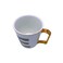 Ceramic Mug Milk Cup Tableware With Electroplated Effect