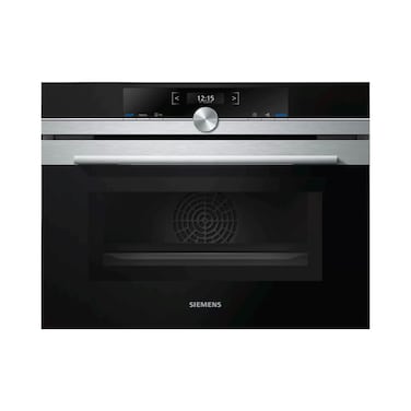 Siemens iQ700 Built-in Compact Oven 45L CM633GBS1M Black
