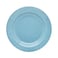 DINEWELL BLUE SPECKLE MELAMINE RIM SOUP PLATE 10.5