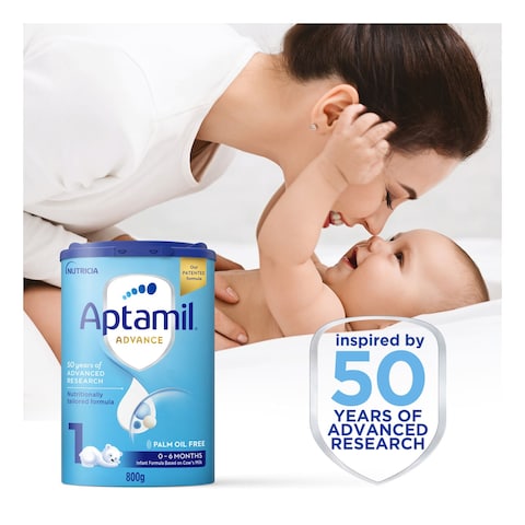 Aptamil Advance Infant Milk Formula Palm Oil Free Stage 1 0 To 6 Months 800g