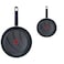 Tefal Super Cook Frypan Set Black 28cm+24cm
