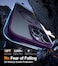 Torras Upro Ostand Matte Series For Iphone 15 Pro Max Dark Purple