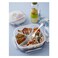 LOCK&amp;amp;LOCK SQUR FOOD CONT W.DIVIDER