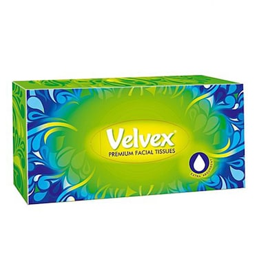 Velvex Facial Tissue White 80&#39;S