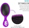 Wet Brush Squirt Detangler Hair Brush With Soft Intelliflex Bristles, Mini Travel Detangler, (Voilet)
