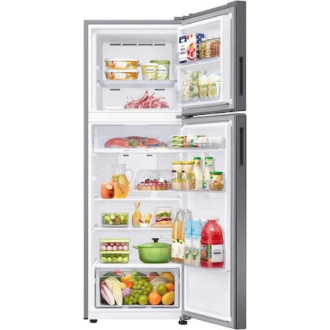 Samsung 345L Net Capacity Top Mount Freezer Refrigerator Refined Inox RT45CG5404S9