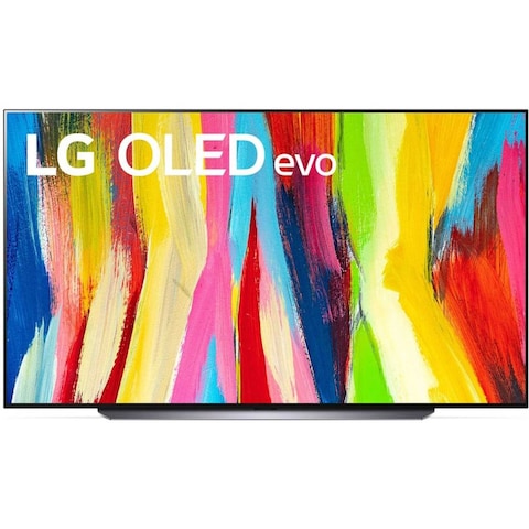LG OLED evo TV 83 Inch C2 Series, New 2022, Cinema Screen Design 4K Cinema HDR webOS22 with ThinQ AI Pixel Dimming - OLED83C26LA