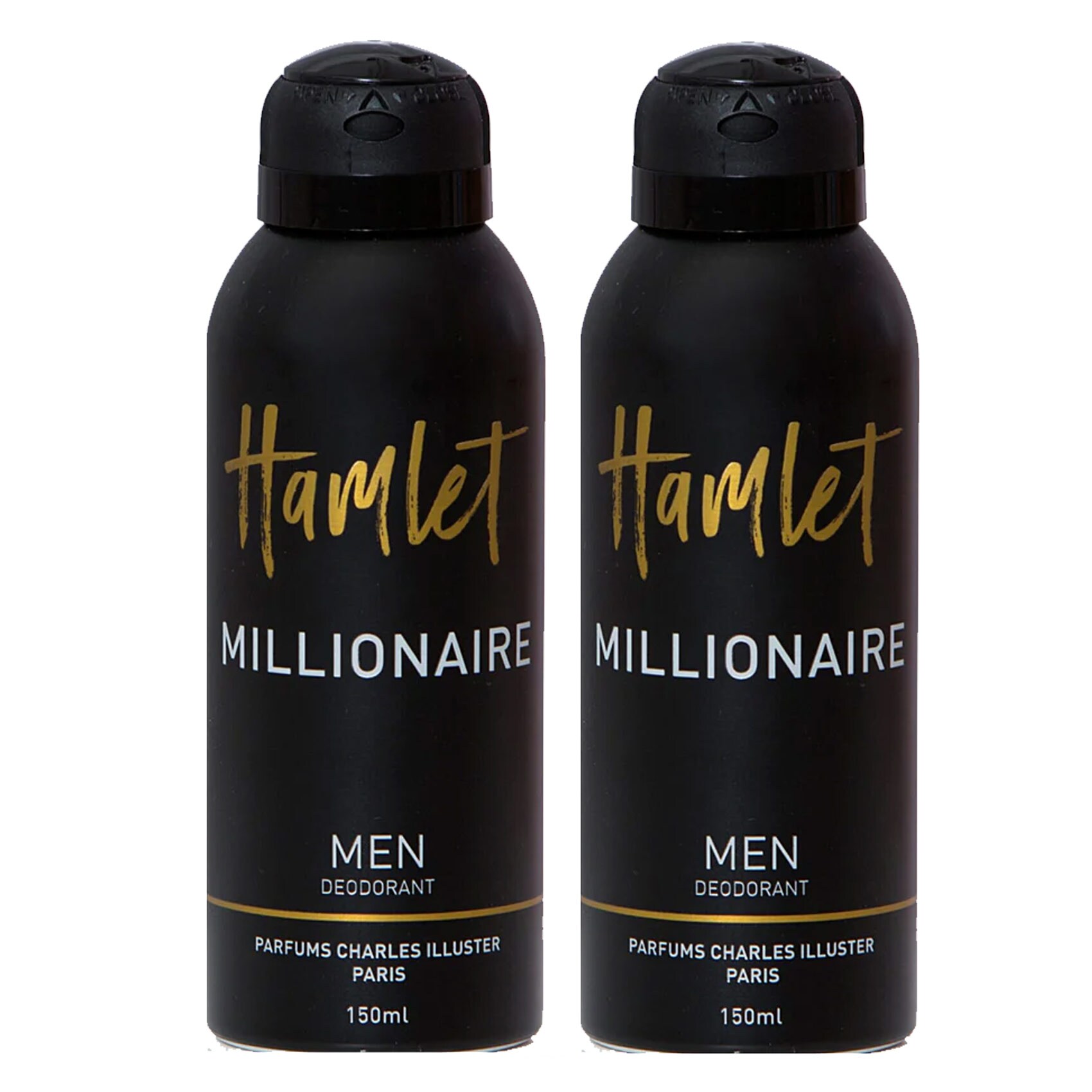 Buy Hamlet Deodorant Millionaire 150MLX2 30 Percent Off Online
