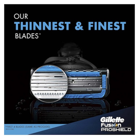 Gillette ProShield5 Chill Blade Refills - 4 Blades