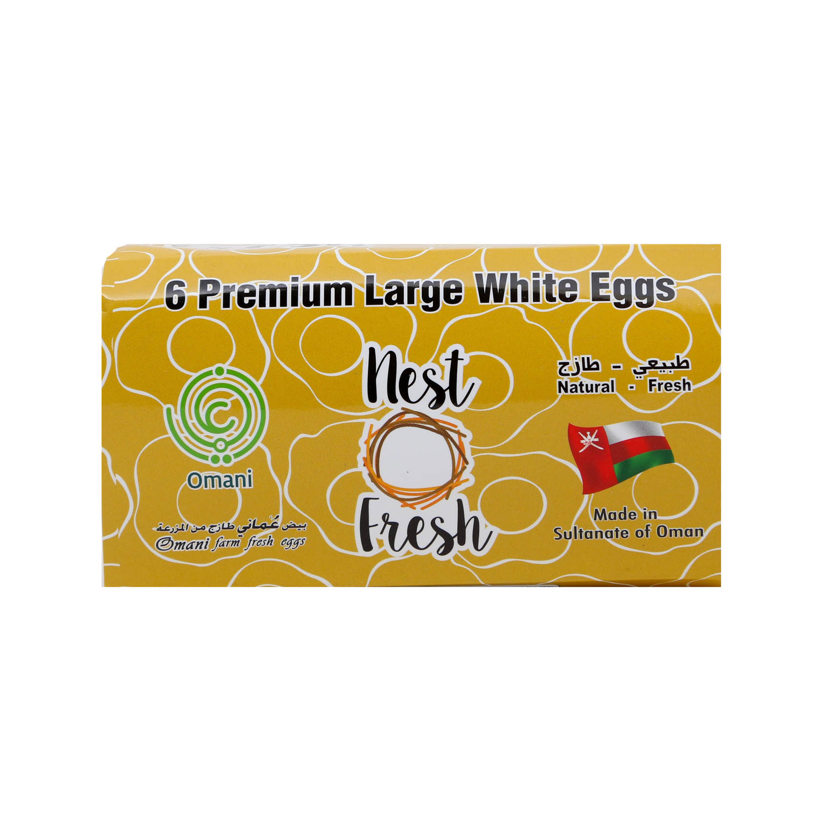 Nest Fresh Large White Eggs 6 Pieces