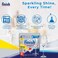 Finish Quantum All in 1 Dishwasher Tablets, Lemon Sparkle Scent, 21 Tabs
