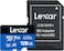 Lexar High-Performance 633x 128GB microSDXC UHS-I Card with SD Adapter, Up To 100MB/s Read, for Smartphones, Tablets, and Action Cameras (LSDMI128BBNL633A)