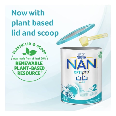 Nestle NAN Optipro 2 Follow Up Formula From 6 To 12 Months 800g