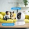 Ezviz Hikvision 4MP QHD Resolution Indoor Smart WIFI Baby/Pet Monitor Camera, Smart Night Vision, 360 Visual Coverage, Motion Detection Two-Way Talk, Micro SD Slot Up To 256GB (Ty1), White