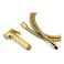 Home Pro Zinc Alloy Shattaf With Hose Gold Set of 3