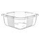 POLY TIME BELLA SQUARE BASIN6L 165