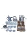 Portable Arabic Camping Tea Bag Kits With Stove Teapot Cup Windboard Bag Sets