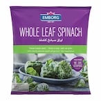 Buy Emborg Whole Leaf Spinach 450g in Saudi Arabia