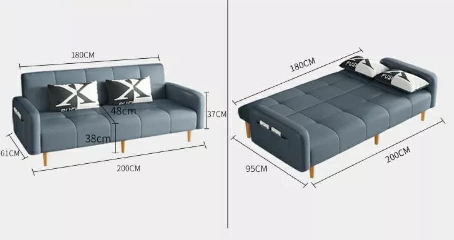 Generic Light Fabric Sofa Bed Sectional Furniture