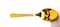Generic 12-Piece Gold Plated Tea Spoon Set Gold 10 cm - Japan