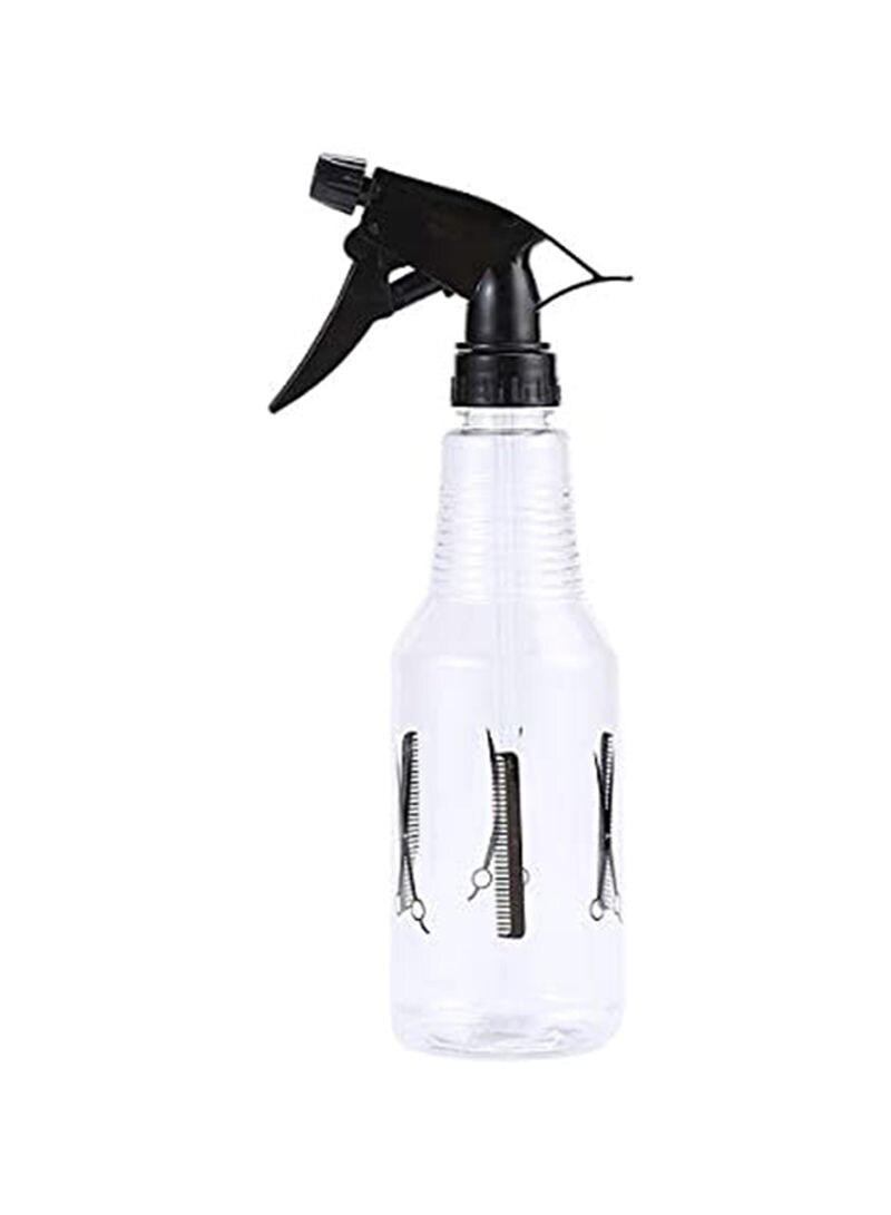 Buy Generic Plastic Mist Sprayer Salon Bottle Clear/Black 600ml Online ...