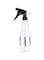Generic Plastic Mist Sprayer Salon Bottle Clear/Black 600ml