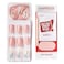 Impress Press-On Manicure False Nails BIPD300 Pink 30 count