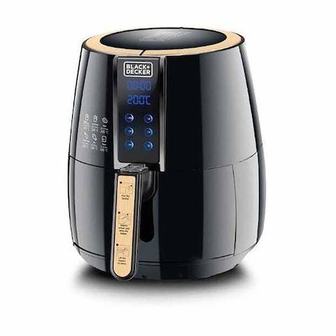 قلاية بلاك اند ديكر قلاية بدون زيت + صانع ساندويتشات AF400TS1000