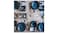 24-piece service, glossy dark turquoise