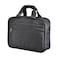 Eminent Premium 17inch Shoulder Laptop Bag Polyester Light Weight 180&deg; Opening Business Laptop Case for Men Women on Travel Business V368B Black