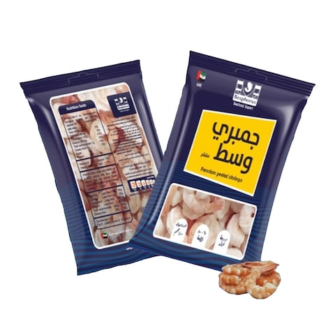 البسفور جمبري مقشر مجمد - مقاس 60/80 - 400 جرام