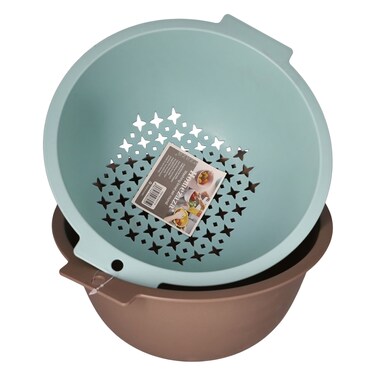 HOME ZAZA WASHING BOWL SET-ROUND
