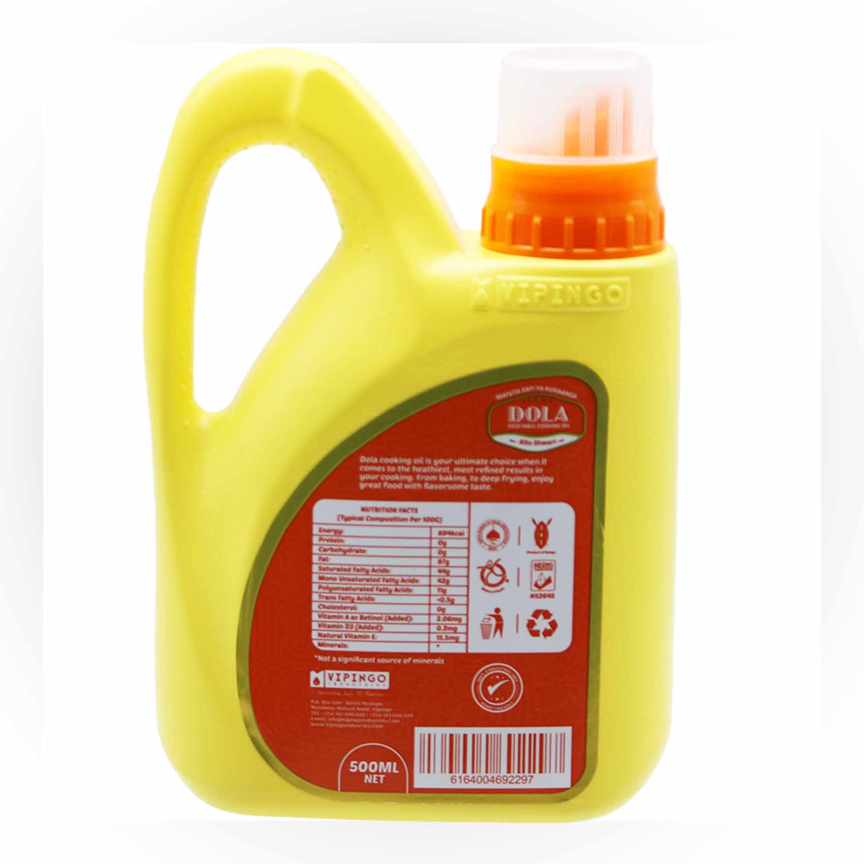 Dola Vegetable Cooking Oil 500Ml