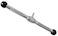 Max Strength Barbel Machine Cable Attachment Pro Grip Revolving Non Slip Handle Bar Pro Grip Revolving Pull Down Lat Bar-Silver, For Bicep Tricep