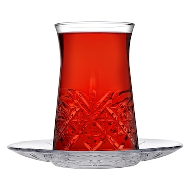 Pasabahce Timeless Tea Set 160ml Clear