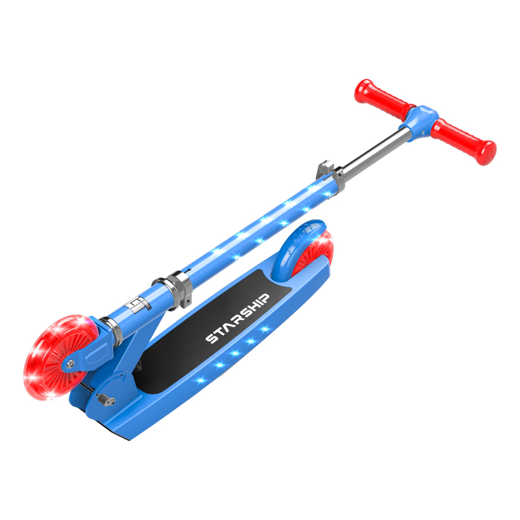 Lit Starship 2-Wheel Scooter Marina Blue