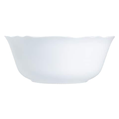 Luminarc V0725 Louis XV Salad Bowl 12cm White
