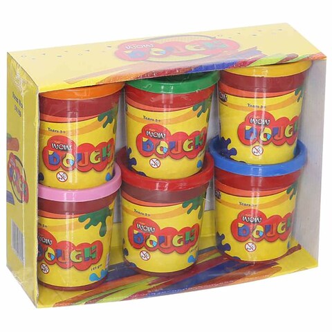 Wow Play Dough Set - 6 Buckets
