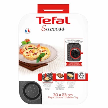 TEFAL 12 HOLE BAKING TIN 30X23CM