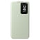 Samsung Smart View Wallet Case Cover for Galaxy S24 Light Green