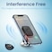 Remson Magnetic Car Phone Holder Universal Stick On 360 Rotation For Dashboard Cell Phone Holder Compatible with iPhone 13 12 11 Pro Max XR XS X 8 7, Samsung Galaxy &amp; More &ndash; Silver
