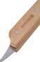 Royalford Coconut Cutter With Wooden Handle, Coconut Driller, RF11118, Coconut Opener Knife, Coconut Water Opener, Helps Remove Coconut Flesh From Shell, Coconut Splitter/Peeler/Scraper