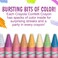 Crayola Confetti Crayons 24ct 52-3407