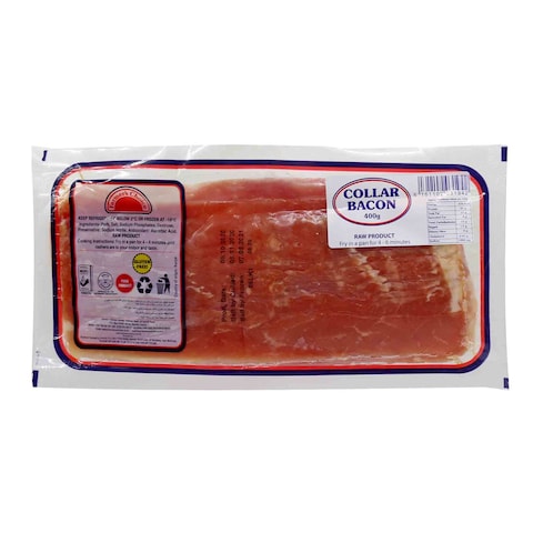 Farmers Choice Collar Bacon 400G