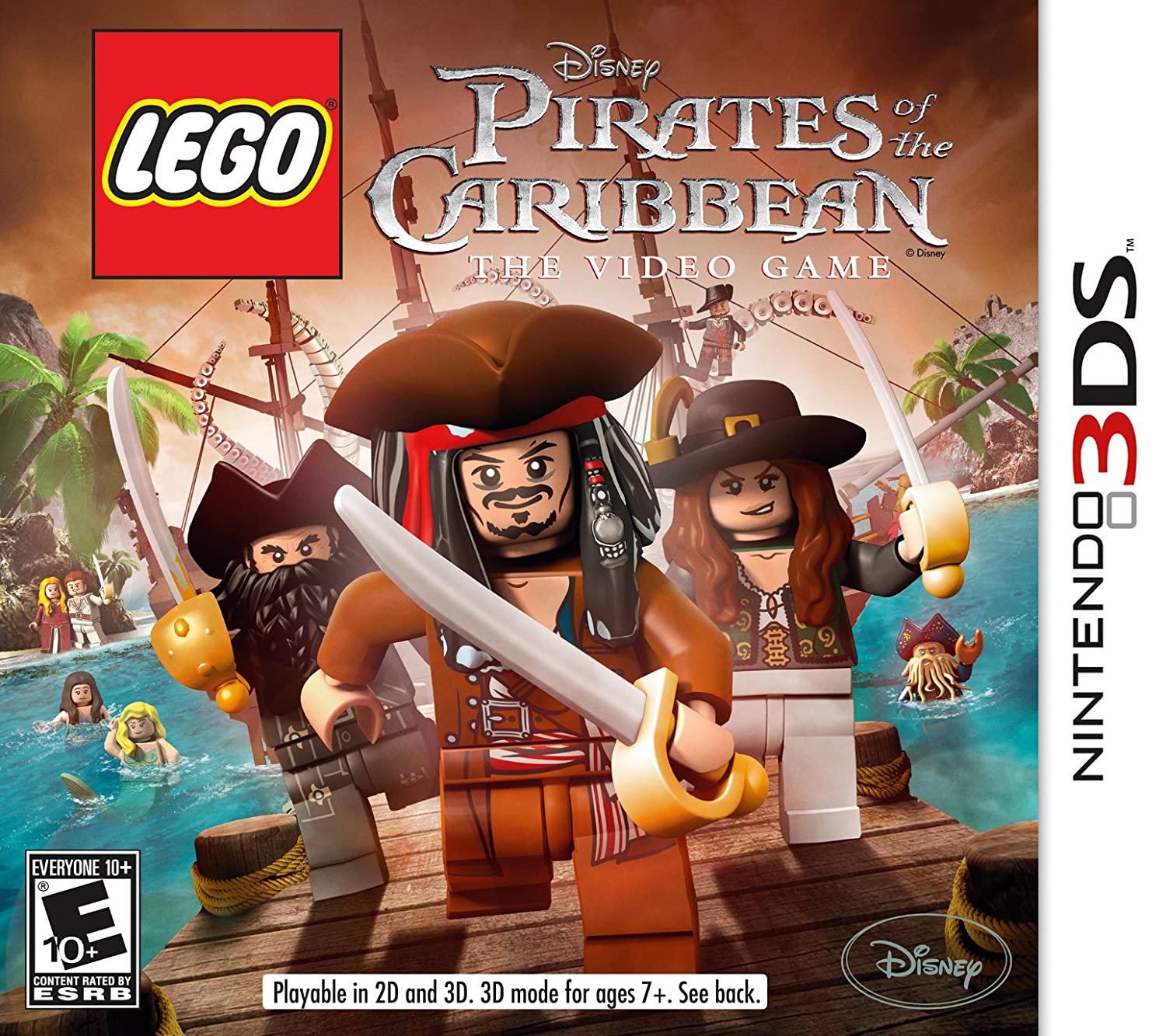 نينتيندو NINTENDO 3ds Lego Pirates Of The Caribbean