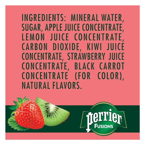 PERRIER STRWBERY KIWI JUICE 250MLX4