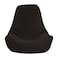 In House Pascal Linen Bean Bag Chair - Medium - Dark Brown